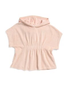 Image of sale on Girls Beach Knit Cover-up Hoodie