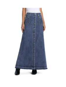 Image of sale on Royal Denim Maxi Skirt