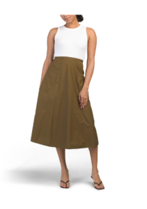 Image of sale on Contrast Midi Dress with Pockets