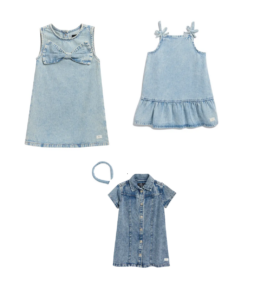 Image of sale on Denim Toddler Dresses
