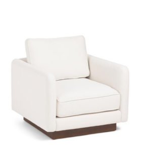 Image of sale on 33×32 Vernon Walnut Veneer Accent Chair