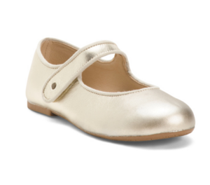 Image of sale on Leather Lady Jane Metallic Flats (toddler Little Kid Big Kid)