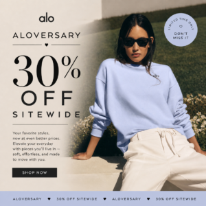 Image of sale on Aloversary