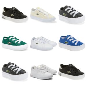 Image of sale on Up to 50% off Kid’s Lacoste Sneakers!!