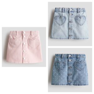 Image of sale on A-line Denim Skirt