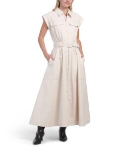 Image of sale on Trisha Utility Midi Dress