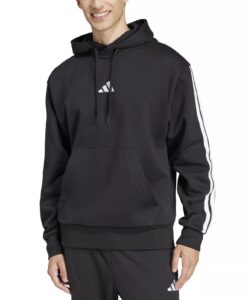 Image of sale on Men’s Essential Three Stripes Fleece Hoodie