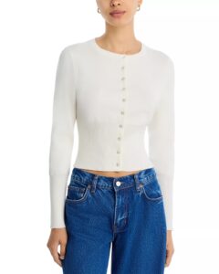 Image of sale on Crewneck Cardigan Sweater