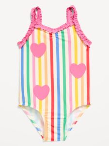 Image of sale on Printed One-piece Swimsuit for Toddler Girls