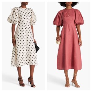 Image of sale on Linen Midi Dress
