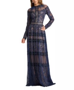 Image of sale on Debore Orchid Lace Gown