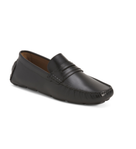 Image of sale on Men’s Leather Lewis Penny Driver Loafers