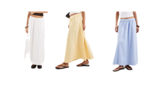 Image of sale on Pull-on Full Midi Skirt