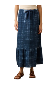 Image of sale on Sunbeam Linen Drawtring Midi Skirt