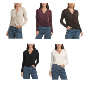 Image of sale on Janet Surplice Top