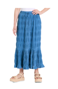 Image of sale on Girls’ Textured Tiered Maxi Skirt