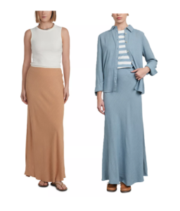 Image of sale on Straight Maxi Skirt
