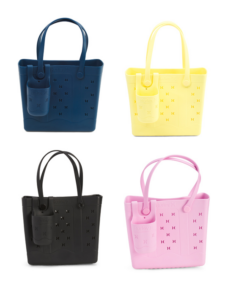 Image of sale on 14in Waterproof Beach Tote with Cup Holder
