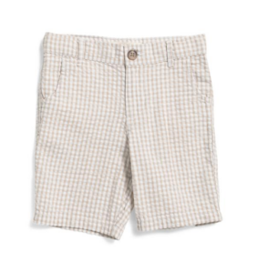 Image of sale on Boys Gingham Seersucker Shorts