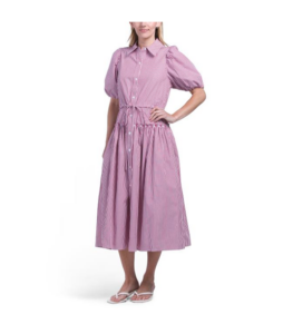 Image of sale on Poplin Shirt Dress