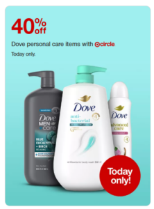 Image of sale on Dove Personal Care