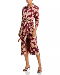 Image of sale on Mae Bouquet Jacey Tie Waist Shirtdress