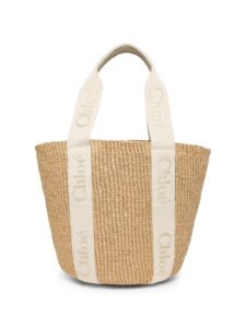 Image of sale on Woody Large Basket Tote Bag
