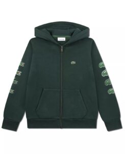 Image of sale on Boys’ 8-20 Graphic Logo Print Full-zip Hoodie