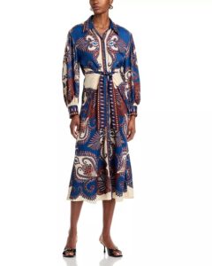 Image of sale on Arabesque Scarf Midi Dress