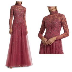 Image of sale on Embellished High Neck Gown