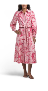 Image of sale on Cotton Poplin Collared Shirt Dress