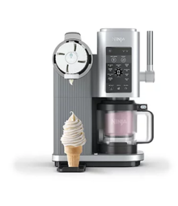 Image of sale on Ninja Creami Scoop & Swirl Ice Cream & Soft Serve Maker, 13 One-touch Programs