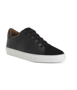Image of sale on Men’s Leather Fisher Slip on Sport Casual Sneakers