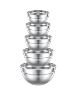 Image of sale on Mixing Bowls Set, 5 Pcs