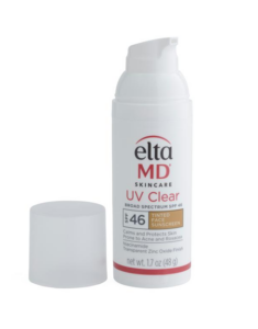 Image of sale on 1.7oz Uv Clear Broad Spectrum Spf 46 Tinted Face Sunscreen
