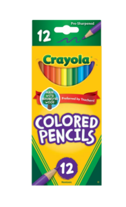 Image of sale on Crayola 12ct Pre-sharpened Colored Pencils,