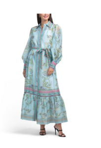 Image of sale on Belted Shirt Dress