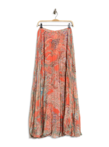 Image of sale on Torin Pleated Maxi Skirt