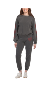Image of sale on Heart Sleeve Pullover Sweatshirt and Sweatpants Collection