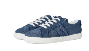 Image of sale on Janson Frayed Denim Sneakers