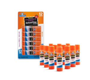 Image of sale on Elmer’s 12pk Washable School Glue Sticks