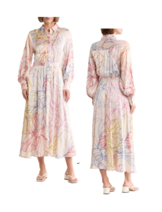 Image of sale on Amanda Long Sleeve Shirtdress