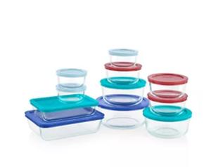 Image of sale on Pyrex 22-pc. Glass Food Storage Set