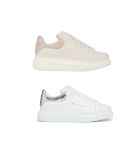 Image of sale on Oversized Leather Sneakers