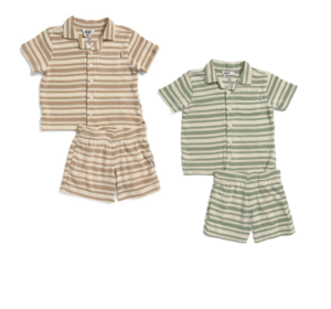 Image of sale on Little Boys 2pc Cabana Short Sleeve Button Up and Shorts Set Size 4-7