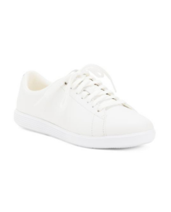Image of sale on Leather Grand Crosscourt Sneakers