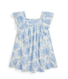 Image of sale on Kids’ Cotton Slub Floral Dress Size 4-6
