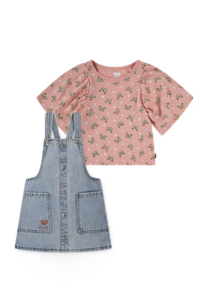 Image of sale on Kids’ Western T-shirt & Skirtall Set Size 2-4