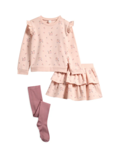 Image of sale on Kids’ Sweatshirt, Skirt & Socks Set Size 2-4