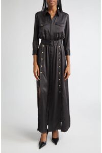 Image of sale on Uriah Button Belted Maxi Shirtdress
